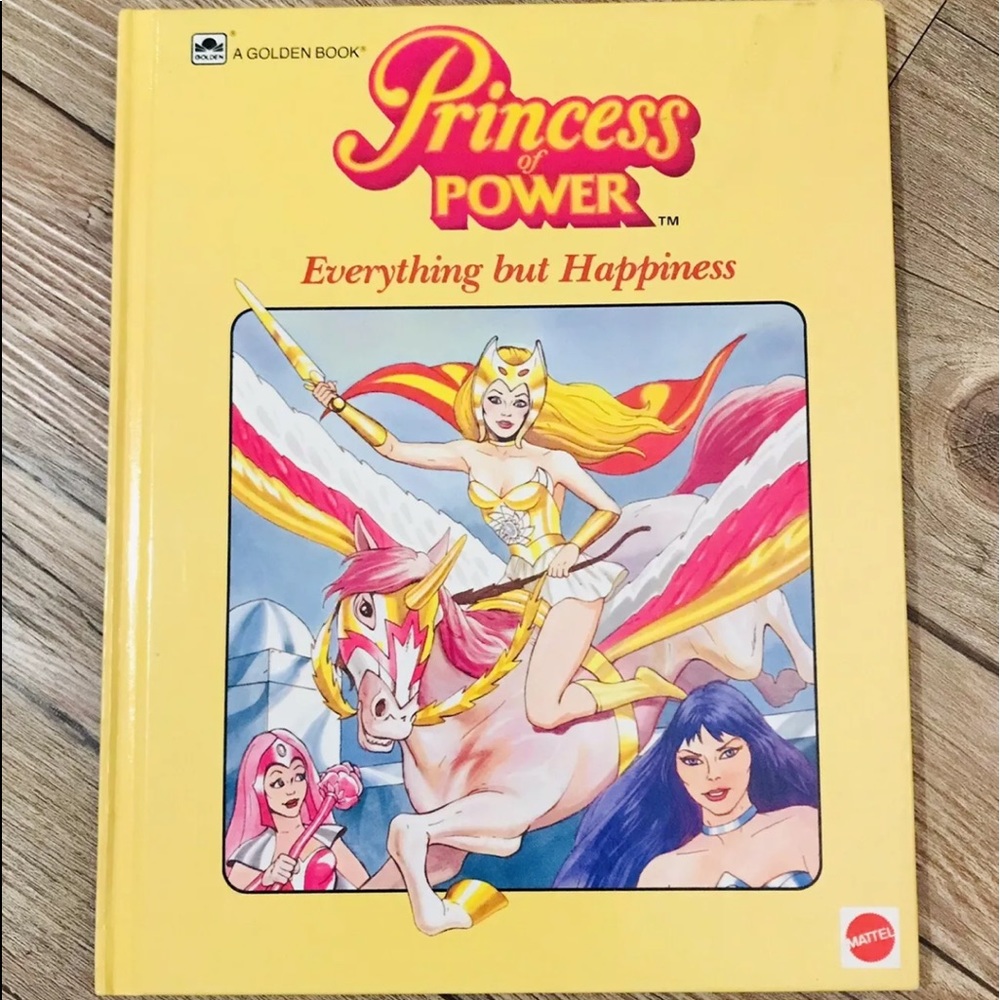She-Ra Princess Of Power Everything But Happiness Vintage Hardcover Book